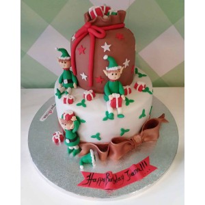 Christmas cake 2