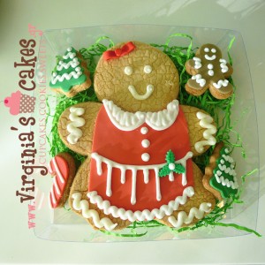 Giant gingerbread girl