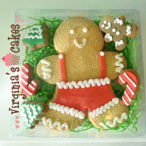 Giant gingerbread boy