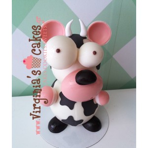 Easter chocolate cow