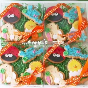 Easter cookies box