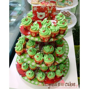 Mini cupcakes ελατάκια
