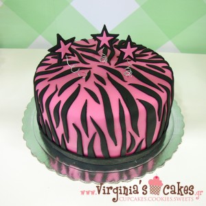 Leopard cake