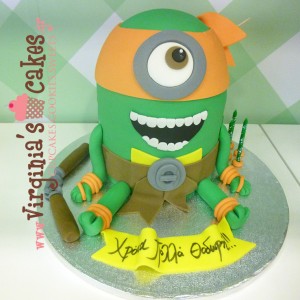 Minion ninja turtle
