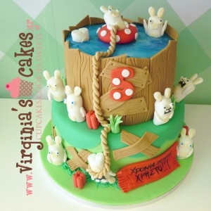 Rabbids bath