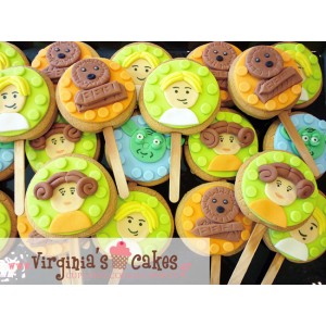 Lego star wars cookies