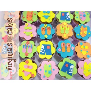 Summer cupcakes
