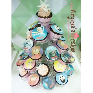 Frozen cupcakes