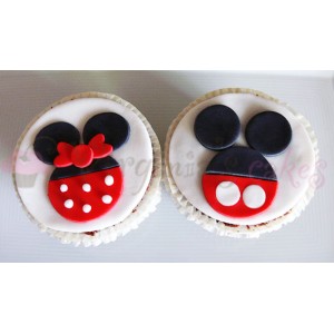 Minnie-mickey cupcakes