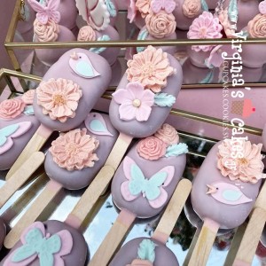 Birds flowers